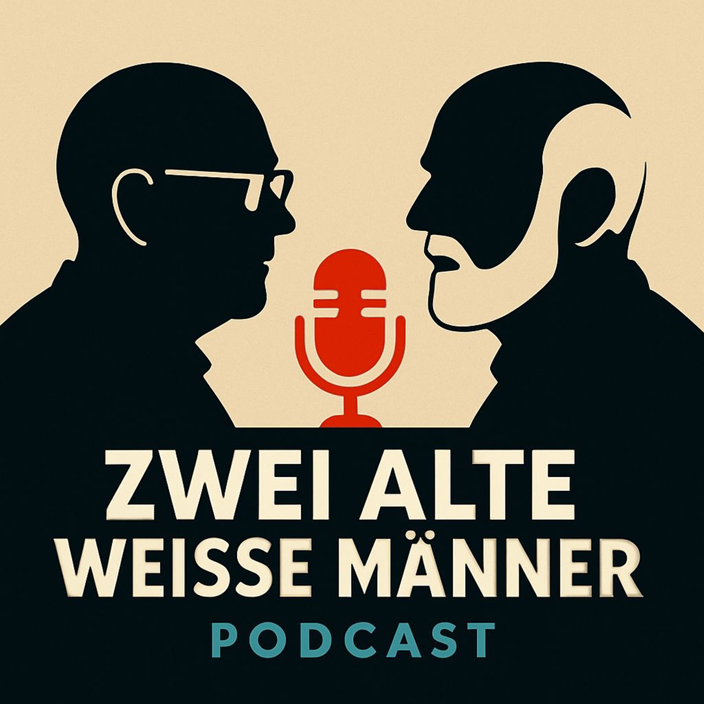 Zwei alte weiße Männer
