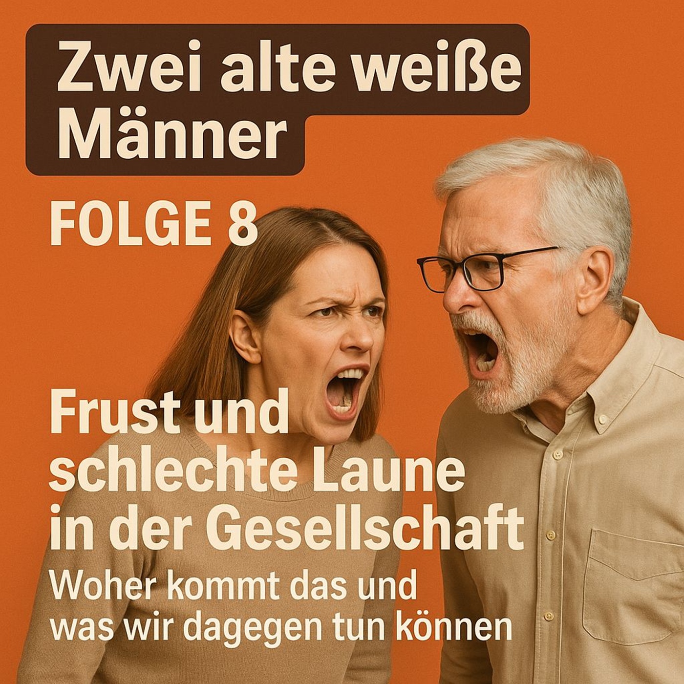 Zwei alte weiße Männer