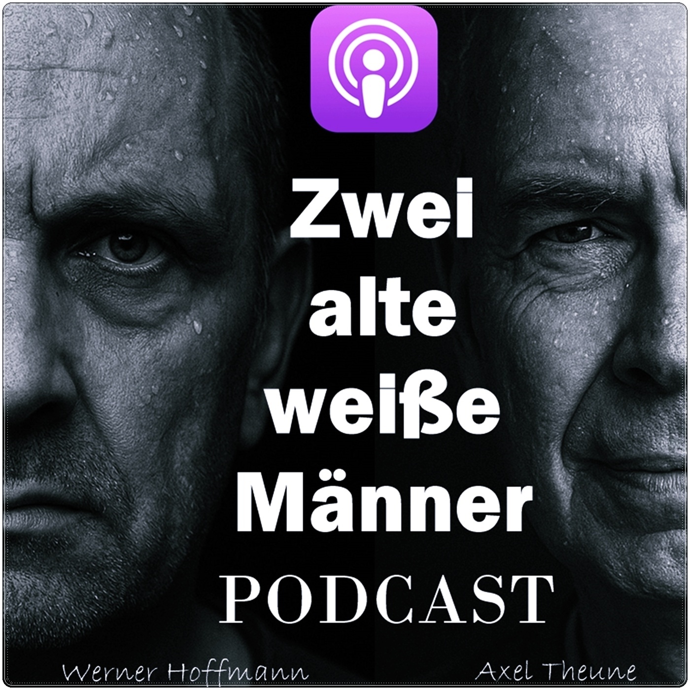 Zwei alte weiße Männer